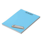 Bloc-note Illustration de dessin d'Harmonica (Tourné)