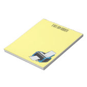 Bloc-note Illustration de dessin d'imprimante (Tourné)