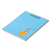 Bloc-note Illustration de dessin sur le miel (Tourné)