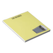 Bloc-note Illustration de dessin sur micro-ondes (Incliné)