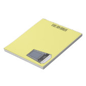 Bloc-note Illustration de dessin sur micro-ondes (Tourné)