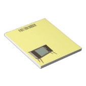 Bloc-note Illustration de dessin télévisé (Incliné)