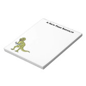 Bloc-note Illustration de dinosaure T rex drôle (Tourné)