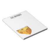 Bloc-note Illustration de fromage (Incliné)
