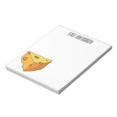 Bloc-note Illustration de fromage (Tourné)