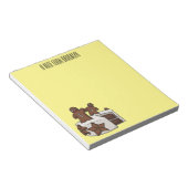 Bloc-note Illustration de gâteau de pain d'épices (Incliné)