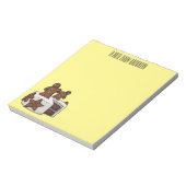 Bloc-note Illustration de gâteau de pain d'épices (Tourné)