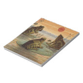 Bloc-note Illustration de grenouilles Lily Pads Moon (Tourné)