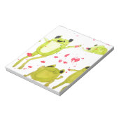 Bloc-note Illustration de la grenouille mûre (Tourné)