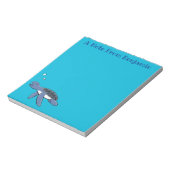 Bloc-note Illustration de la petite tortue de mer (Tourné)
