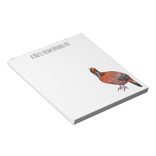 Bloc-note Illustration de la tragédie de Cabot (Incliné)