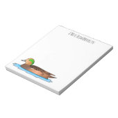 Bloc-note Illustration de l'esturgeon américain (Tourné)