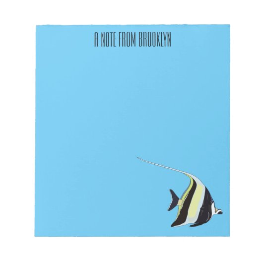 Bloc-note Illustration de l'idole mauresque (Devant)