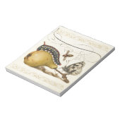 Bloc-note Illustration de l'insecte du fruit du papillon (Tourné)