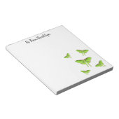 Bloc-note Illustration de Luna Moth (Incliné)