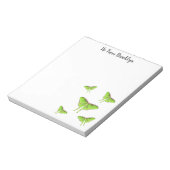 Bloc-note Illustration de Luna Moth (Tourné)