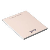 Bloc-note Illustration de mode avec verre solaire (Incliné)