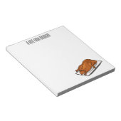 Bloc-note Illustration de Peking duck (Incliné)