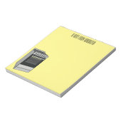Bloc-note Illustration de poêle électrique (Tourné)