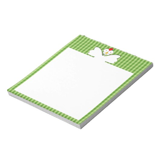 Bloc-note Illustration de poulet (Tourné)