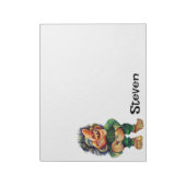 Bloc-note Illustration de troll drôle scandinave aquarelle (Tourné)