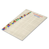 Bloc-note Illustration Des Enfants De L'École Pour Les Ensei (Incliné)