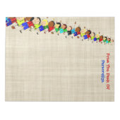 Bloc-note Illustration Des Enfants De L'École Pour Les Ensei (Devant)