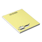 Bloc-note Illustration des jeux de cuisine (Incliné)