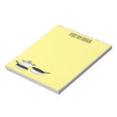 Bloc-note Illustration des jeux de cuisine (Tourné)