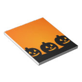 Bloc-note Illustration d'Halloween (Incliné)
