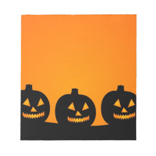 Bloc-note Illustration d'Halloween