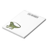 Bloc-note Illustration d'Iguana (Tourné)