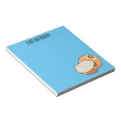 Bloc-note Illustration d'oignon (Incliné)