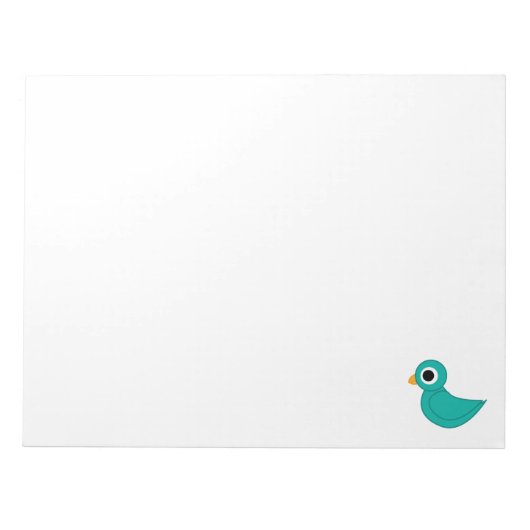 Bloc-note Illustration d'oiseau (Devant)