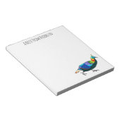 Bloc-note Illustration d'oiseau monal himalayen (Incliné)