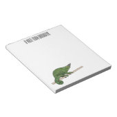 Bloc-note Illustration du caméléon de Jackson (Incliné)