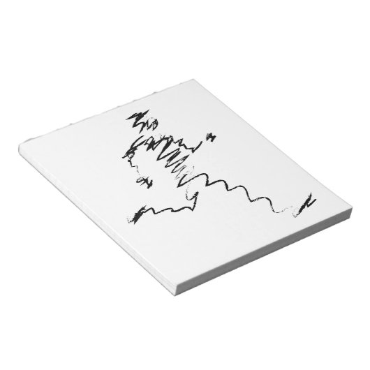 Bloc-note Illustration du cool du coureur (Incliné)