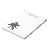 Bloc-note Illustration du crabe de coco (Tourné)