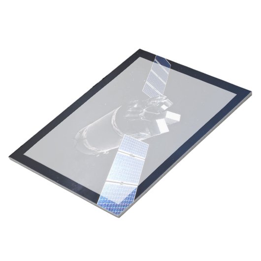 Bloc-note Illustration Du Dragon Xl Spacecraft. (Incliné)