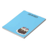 Bloc-note Illustration du gâteau de la Forêt-Noire (Tourné)