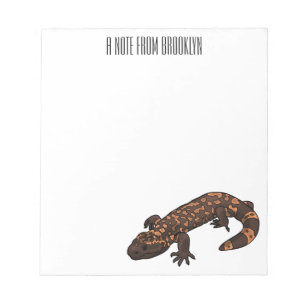 Bloc-note Illustration du monstre Gila