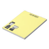 Bloc-note Illustration du processeur et du mixeur alimentair (Tourné)