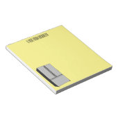 Bloc-note Illustration du réfrigérateur de porte française (Incliné)