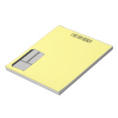 Bloc-note Illustration du réfrigérateur de porte française (Tourné)