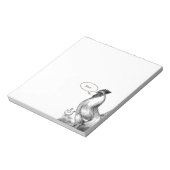 Bloc-note Illustration du tableau vintage (Tourné)