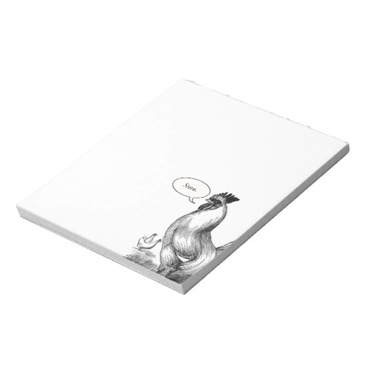 Bloc-note Illustration du tableau vintage (Tourné)