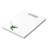 Bloc-note Illustration d'un colibri à bec épée (Tourné)