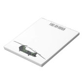 Bloc-note Illustration d'un hélicoptère de l'armée de Chinoo (Tourné)