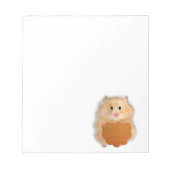 Bloc-note Illustration Funny Hamster Character (Devant)