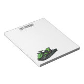 Bloc-note Illustration Jet ski (Incliné)
